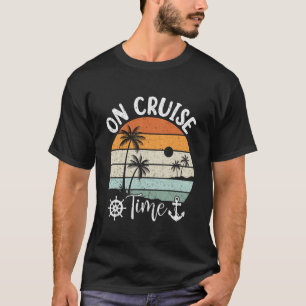 Auf Kreuzfahrt Zeit Sommer passende Familie Kreuzf T-Shirt