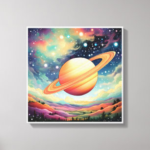 Auf Leinwand gedrucktes Bild für schöne Farben, 19