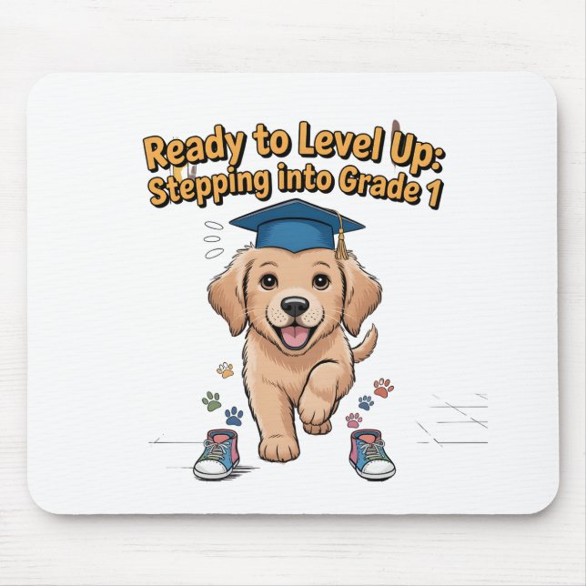 Auf Level Desk und Mouse Pad bereit Mousepad (Vorne)