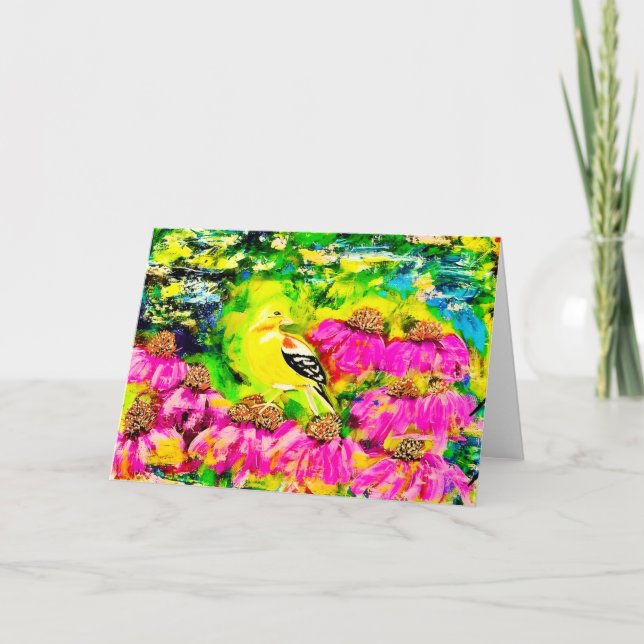 Auf Lila Anhängern ruhen<Blank Inside> Ankündigung (Vorderseite)