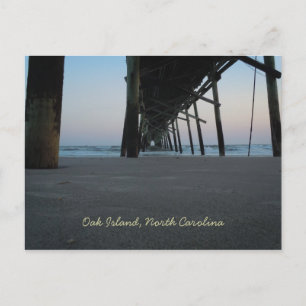 Auf Meereshöhe - Eicheninsel, NC Postkarte