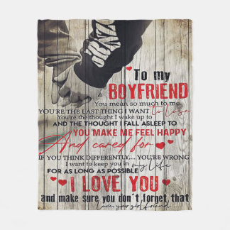 Auf mein Männergeschenk, Personalisiertes Geschenk Fleecedecke