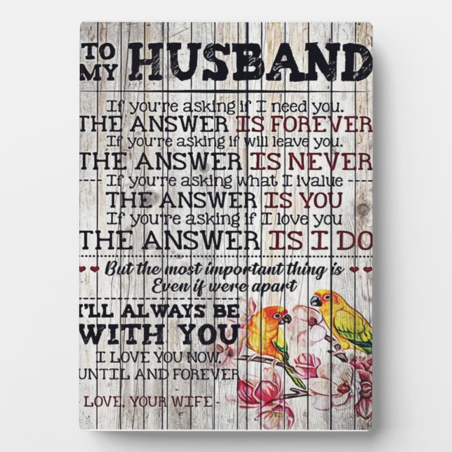 Auf mein Männergeschenk, Personalisiertes Geschenk Fotoplatte (Vorderseite)