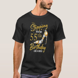 Auf meine 55. Geburtstagsfrauen hochfahren 55 T-Shirt