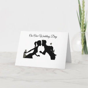 AUF ***MEINE BRIDE*** KANN NICHT WARTEN, IHR "HUSB KARTE