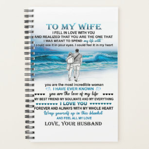 Auf meine Ehefrau Beach Geschenk, Ehefrau Geburtst Planer