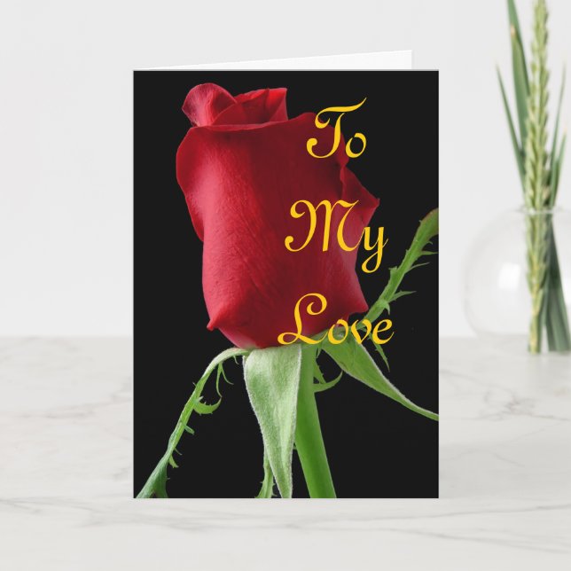 Auf meine Liebe Feiertagskarte (Vorderseite)