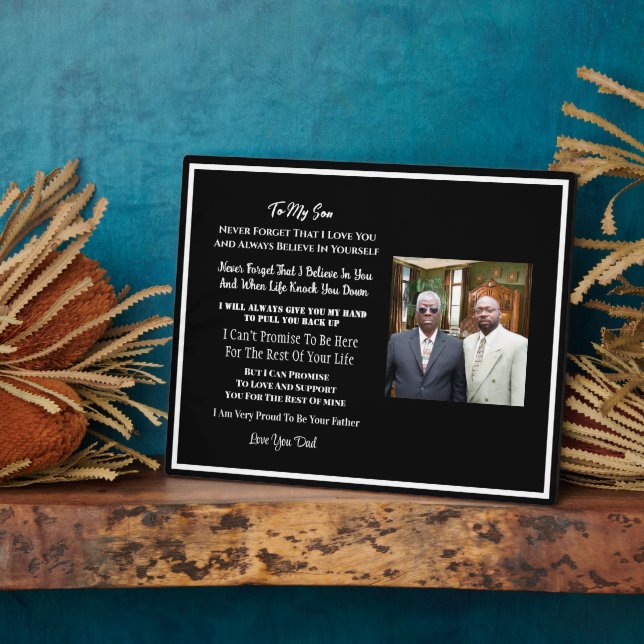 Auf meine Sonnenstraße Fotoplatte (Seite)