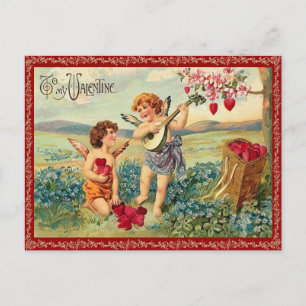 Auf meine Valentiner Postkarte