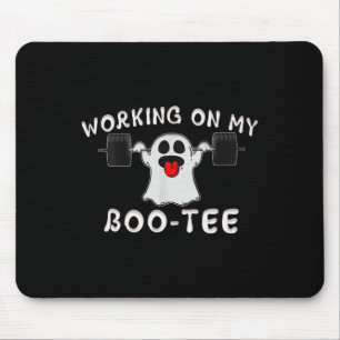 Auf meinem Boo-T-Shirt Halloween Ghost Workout Gym Mousepad