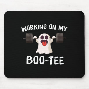Auf meinem Boo-T-Shirt Halloween Tote Lift Ghost G Mousepad