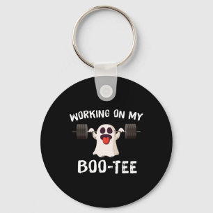Auf meinem Boo-T-Shirt Halloween Tote Lift Ghost G Schlüsselanhänger
