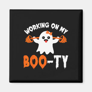 Auf meinem Boo-ty-Gym-Hintern Boo-tee Ghost Pun Me Magnet