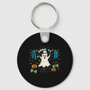 Auf meinem boo-ty-lustigen Hintern Halloween Ghost Schlüsselanhänger