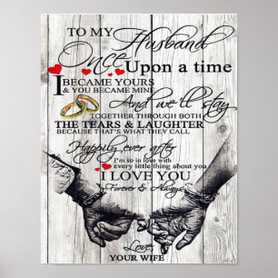 Auf meinen Brief, Liebe zitiert Geschenke Poster