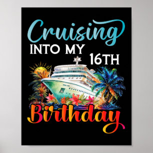 Auf meiner 16. Geburtstags-Kreuzfahrt Poster