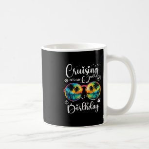 Auf meiner Reise zum 62. Geburtstag Urlaub Kreuzfa Kaffeetasse
