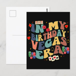 Auf meiner Vegas-Ära-Geburtstagsferienparty-Reise Postkarte