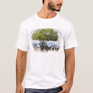 Auf Nationalpark der Safari- Mikumi Tansania T-Shirt