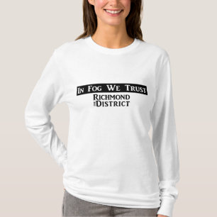 "Auf Nebel vertrauen wir" - Ladys Hoodie T-Shirt