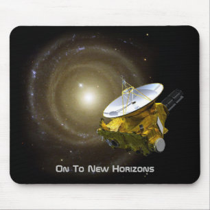 Auf neue Horizonte Interstellar-Raumfahrzeuge Mousepad