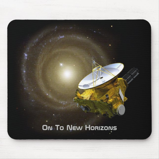 Auf neue Horizonte Interstellar-Raumfahrzeuge Mousepad (Vorne)