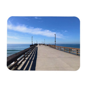 Auf Newport Pier, Newport Beach, Kalifornien Magnet