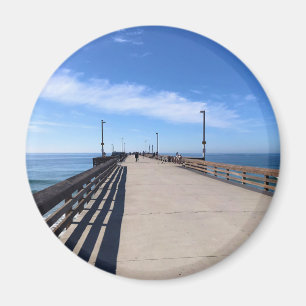 Auf Newport Pier, Newport Beach, Kalifornien Magnet