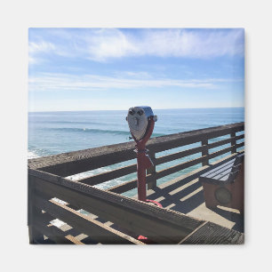 Auf Newport Pier, Newport Beach, Kalifornien Magnet