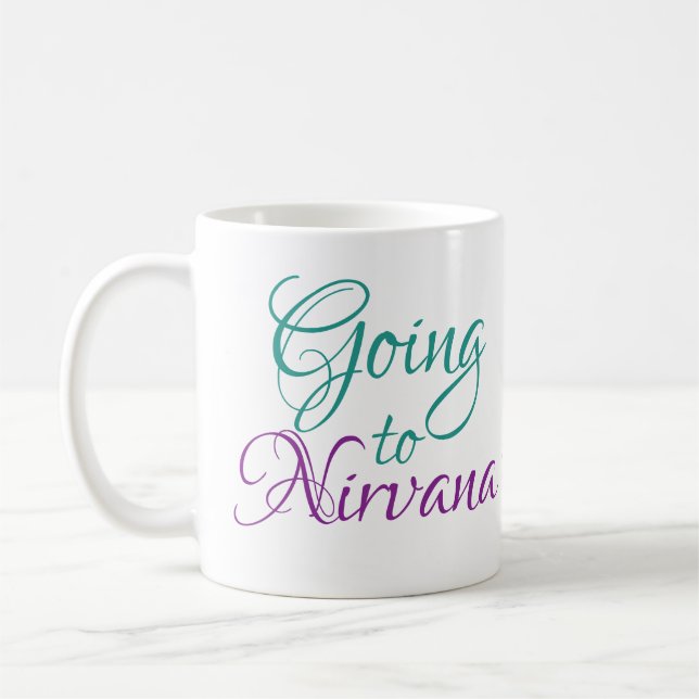 Auf Nirvana spirituelle Tasse individuell anpassba (Links)