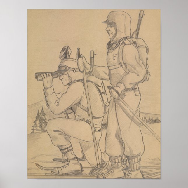 Auf Patrouille Poster (Vorne)