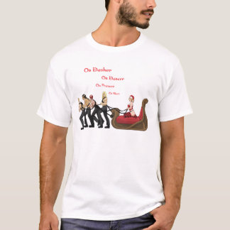 Auf Prancer auf Vixen T-Shirt