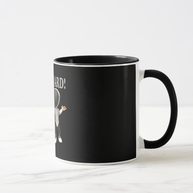 Auf Schutz Tasse (Rechts)