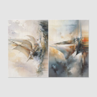 Auf See Seidenpapier