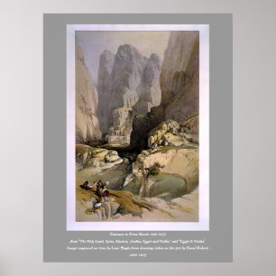 Auf Stein eingegraben von Louis Haghe Poster