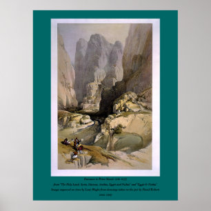 Auf Stein eingegraben von Louis Haghe Poster