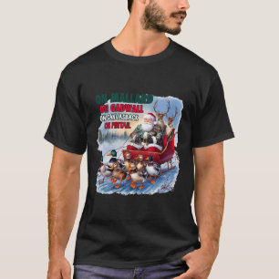 Auf Stockente Auf Schnatterente Weihnachten Lustig T-Shirt