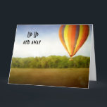 Auf und ab = 40. BIRTHTAG Karte<br><div class="desc">Große Karte und Spaß für die Heißluftballon-Enthusiast in Your Life :) Personalisieren Sie sich auf JEDES Alter und haben Spaß, diese niedliche Karte heute zu senden.</div>