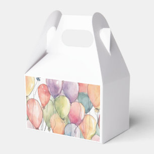 Auf und ab Ballon Geburtstag Geschenkschachtel