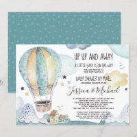 Auf und ab Heißluftballon | Kinderdusche per Post