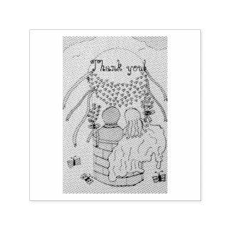 Auf und ab in einem Heißluftballon Permastempel