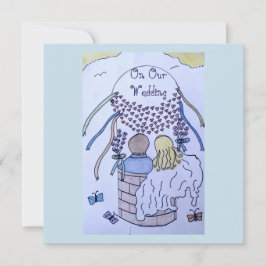 Auf und ab in einem Heißluftballon Save the Date