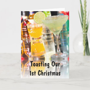 AUF UNSER "ERSTES WEIHNACHTSFEST ZUSAMMEN" FEIERTAGSKARTE