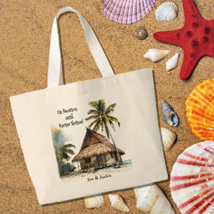 Auf Urlaub bis zur nächsten Mitteilung Beach Bag Jumbo Stoffbeutel