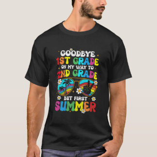 Auf Wiedersehen 1. Klasse Abschluss zur 2. Klasse  T-Shirt