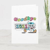 Auf Wiedersehen 2021 Toilettenpapier