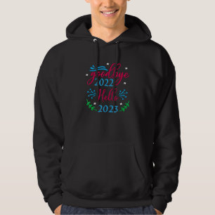 Auf Wiedersehen 2022 Hallo 2023 3 Hoodie