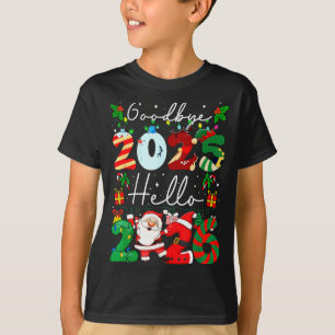 Auf Wiedersehen 2025 Hallo 2026 Frohes Silvester C T-Shirt