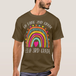 AUF WIEDERSEHEN 2. KLASSE HALLO 3. KLASSE Lehrer S T-Shirt