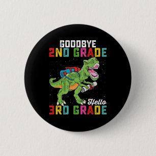 Auf Wiedersehen 2. Klasse Hallo 3. Klasse T-Rex Di Button